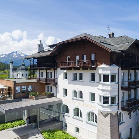 Hotel Wetterstein Seefeld in Tirol Exteriör bild