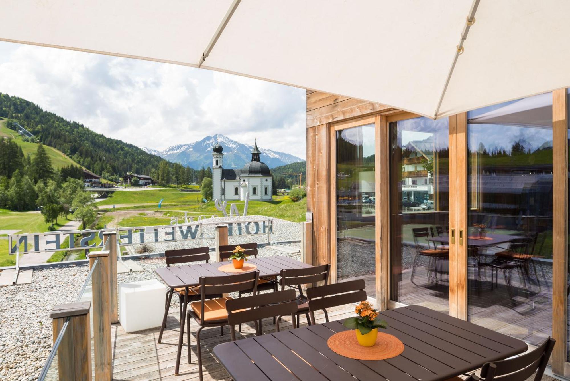 Hotel Wetterstein Seefeld in Tirol Exteriör bild